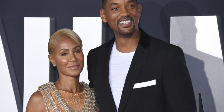 Jada Pinkett Smith and Will Smith attend the premiere of "Gemini Man" in Los Angeles on Oct. 6, 2019.