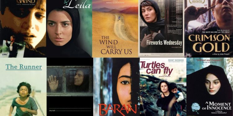 أشهر أفيشات السينما الإيرانية