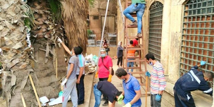 حملة تنظيف آثار القاهرة