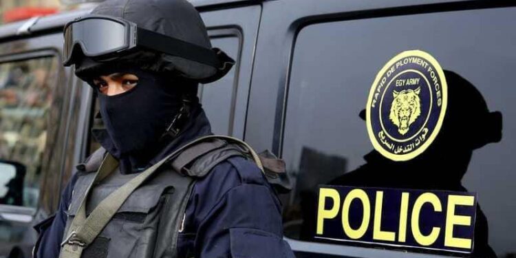 قوات الشرطة المصرية
