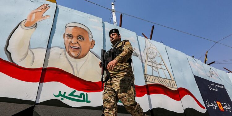 استعدادات أمنية لاستقبال البابا في العراق