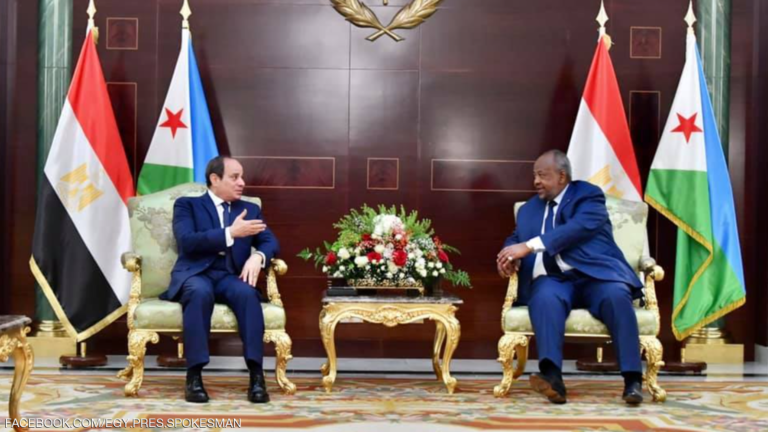 سد النهضة والبحر الأحمر.. دلالات استراتيجية لزيارة السيسي إلى جيبوتي