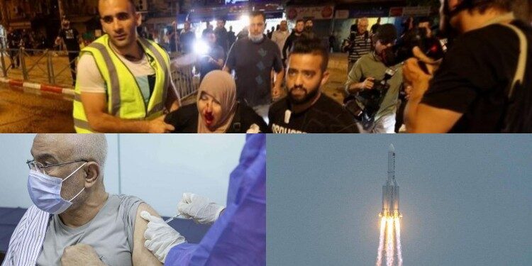 إزي الحال؟| سقوط الصاروخ الصيني.. وليلة دامية جديدة في الشيخ جراح