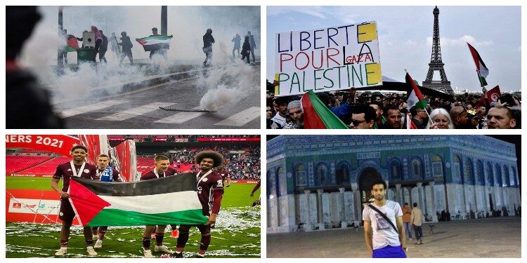 مواقف شعبية داعمة لفلسطين حول العالم - مصر 360