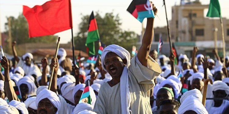 مظاهرات سودانية سابقة