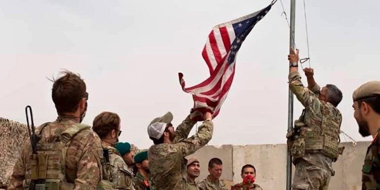 انسحاب القوات الأمريكية من أفغانستان