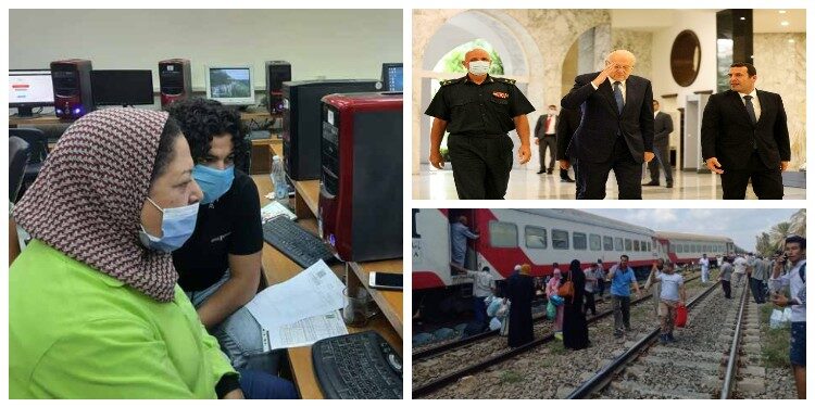 ازي الحال| خروج قطار عن القضبان في الزقازيق.. وولادة الحكومة اللبنانية بعد مخاض عسير