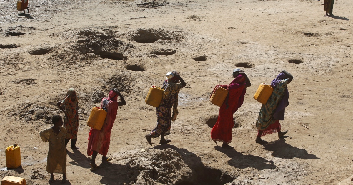 مخاطر الجفاف في الصومال