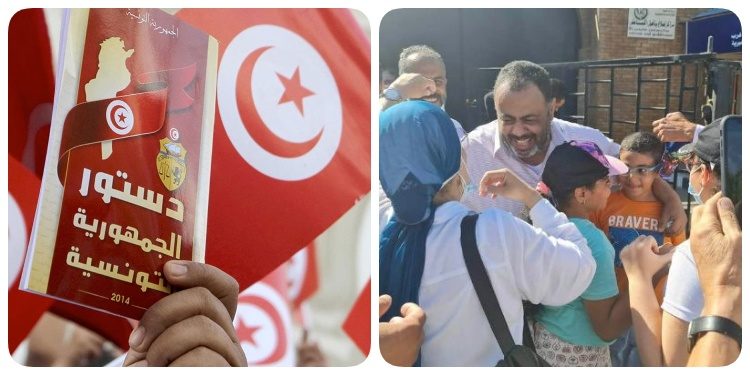 ازي الحال| إخلاء سبيل المحامي محمد رمضان.. تقديرات أولية: موافقة 92.3% على مشروع الدستور التونسي