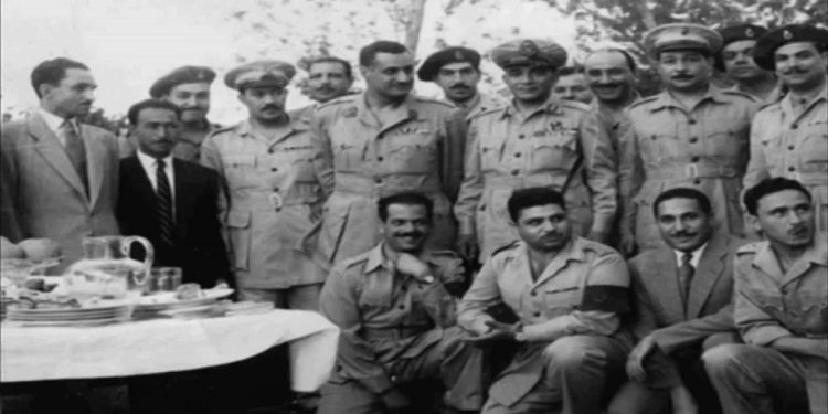 ضباط ثورة 23 يوليو 1952