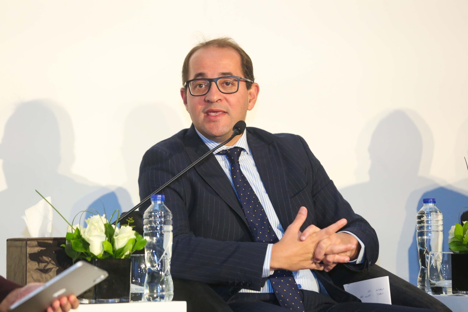 أحمد كجوك نائب وزير المالية متحدثا عن وثيقة ملكية الدولة