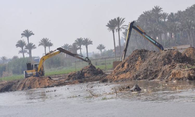إزالة مخلفات على النيل