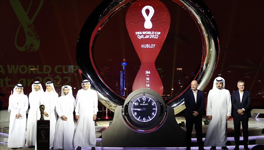 قطر تدشن ساعة العد التنازلي لعام على مونديال 2022‎ (وكالات)