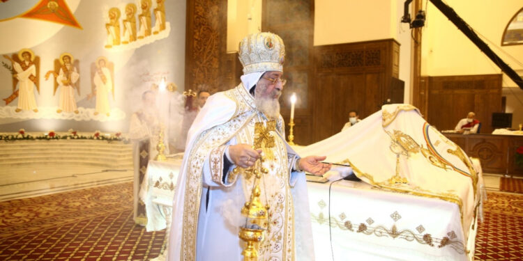 البابا تواضروس بابا الإسكندرية وبطريرك الكنيسة القبطية الأرثوذكسية (وكالات)
