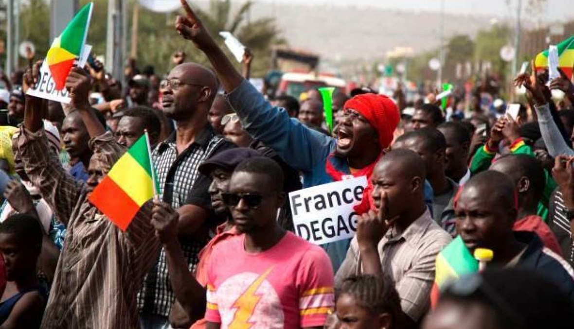 مظاهرات لطرد فرنسا من إفريقيا