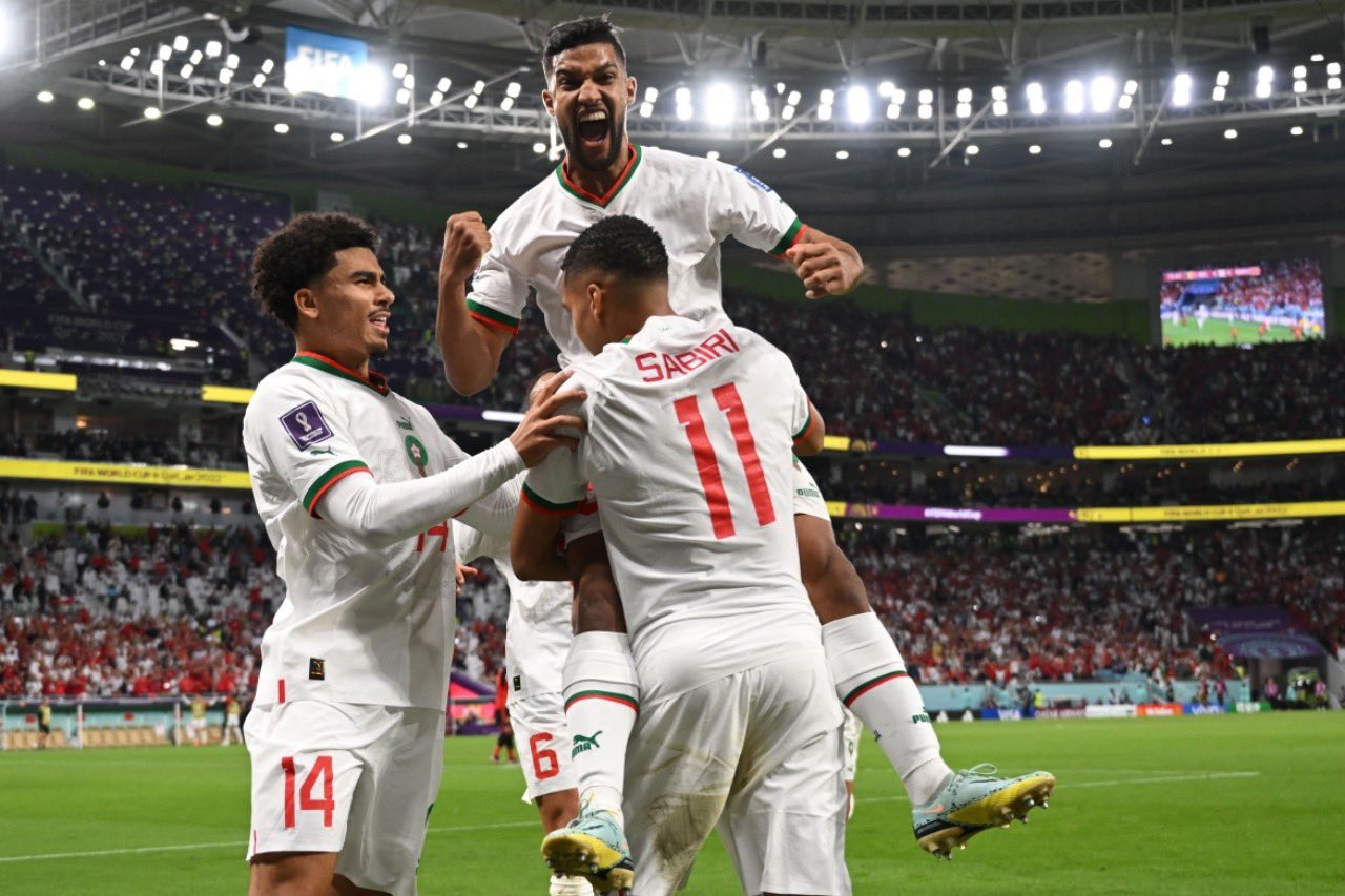 أصبح المغرب أكثر المنتخبات العربية وصولا للدور ثمن النهائي. (الصورة: وكالات)