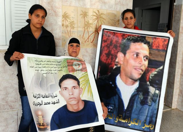 الشاب محمد البوعزيزي