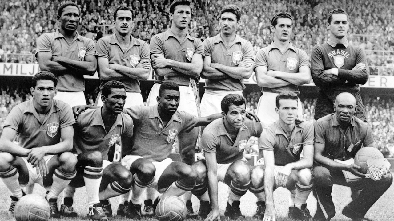بيليه في كأس العالم 1958