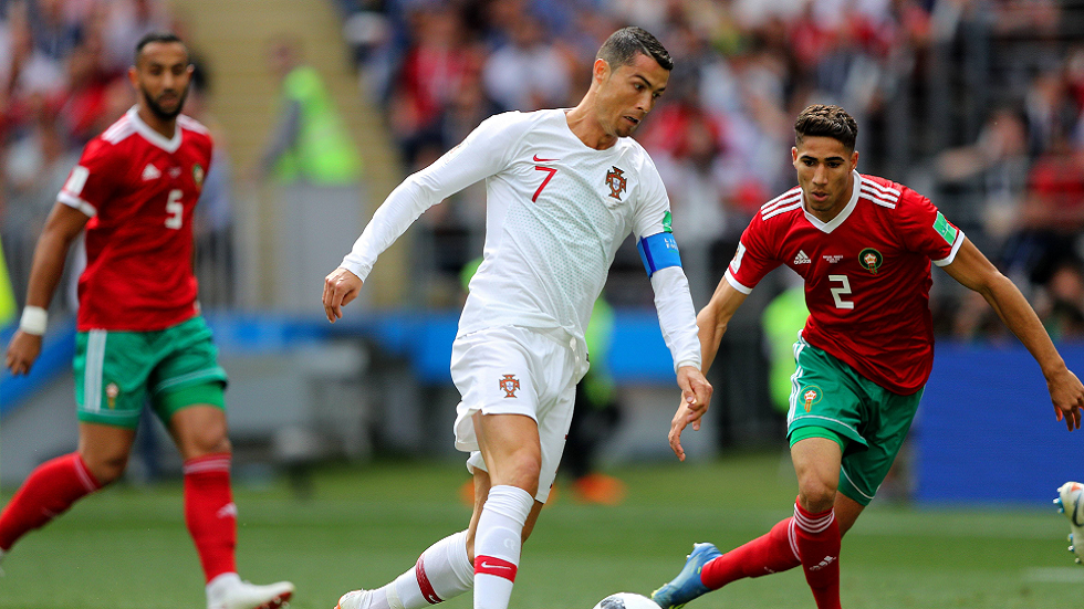 مباراة المغرب والبرتغال