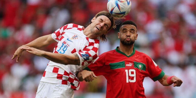مباراة المغرب وكرواتيا في الدور الأول