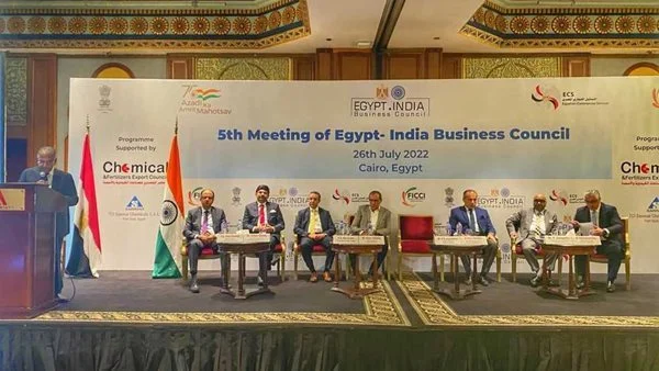 يستهدف مجلس الأعمال المصري الهندي زيادة حجم التبادل التجاري بين البلدين إلى 8 مليارات دولار