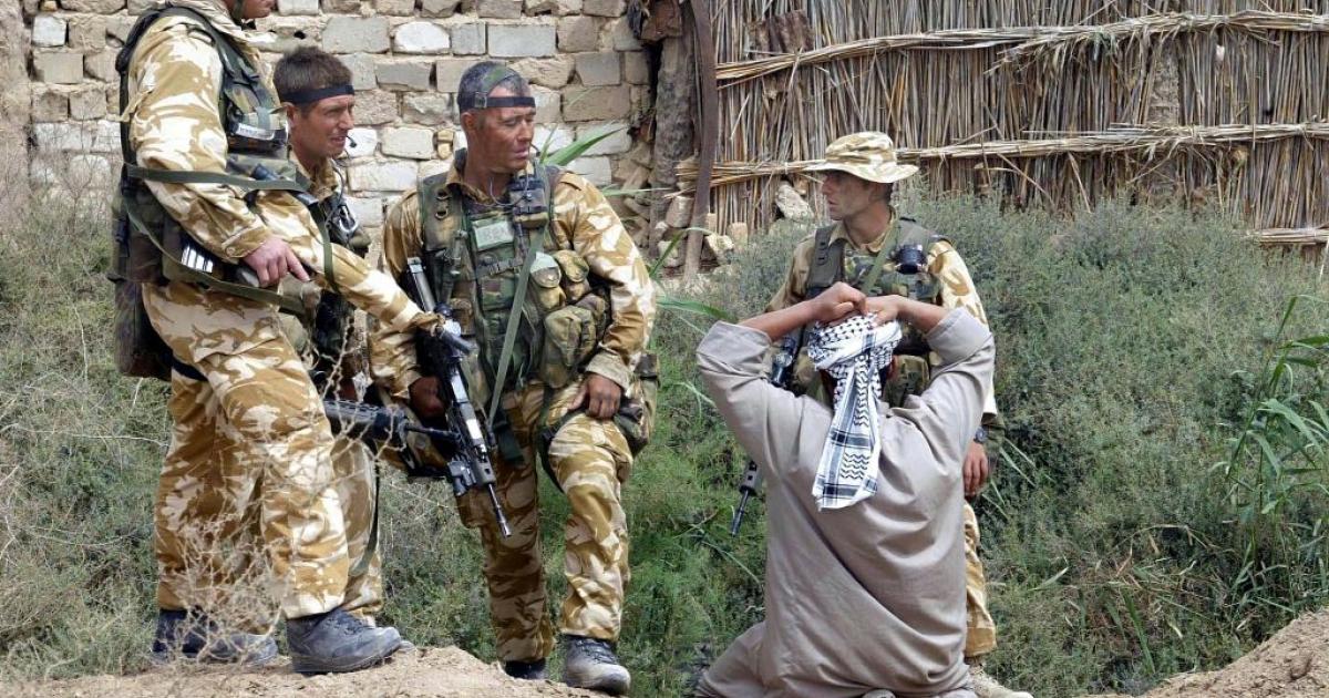 القوات البرطانية المشاركة في غزو العراق 2003