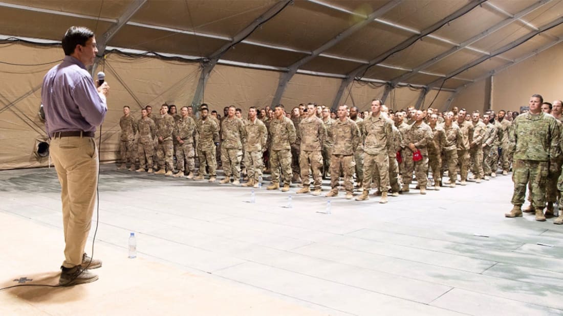 جنود أمريكيون في قاعدة الأمير سلطان في السعودية