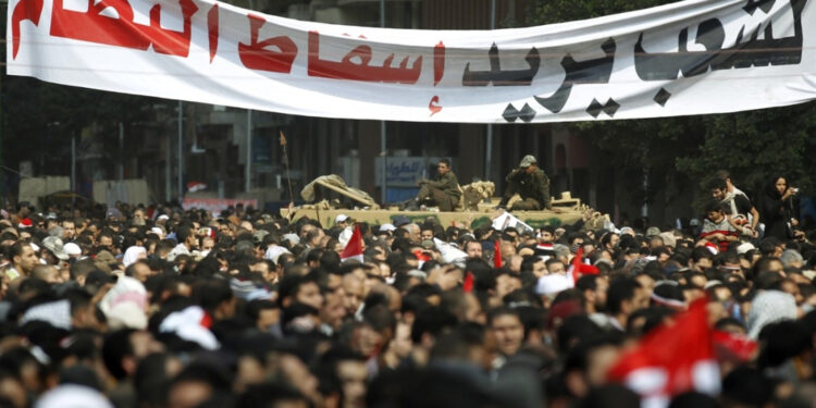 ميدان التحرير خلال ثورة يناير 2011
