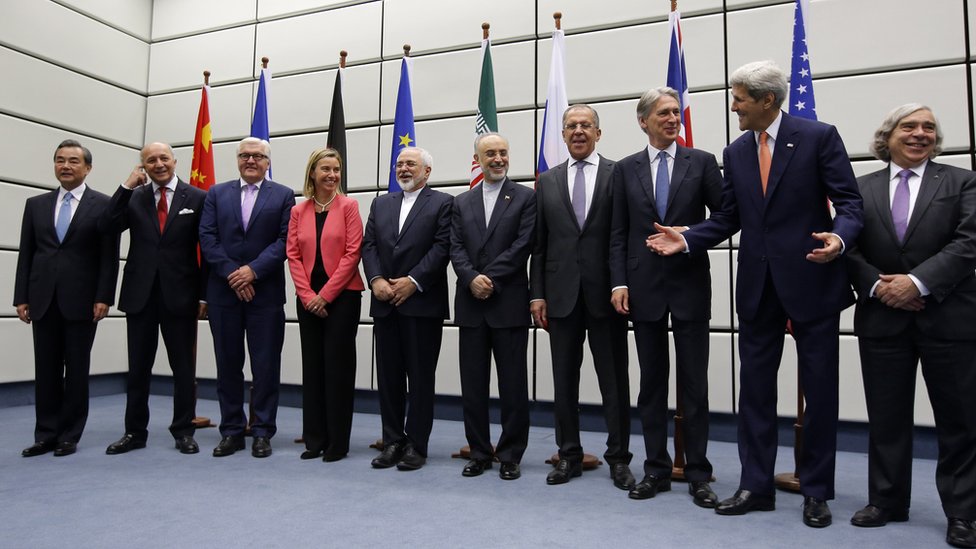 الاتفاق النووي بين إيران والغرب الموقع في فيينا عام 2015