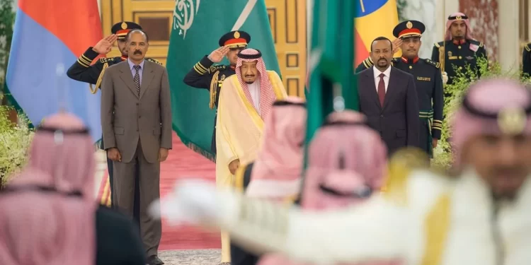 الوساطة السعودية بين إثيوبيا واريتريا