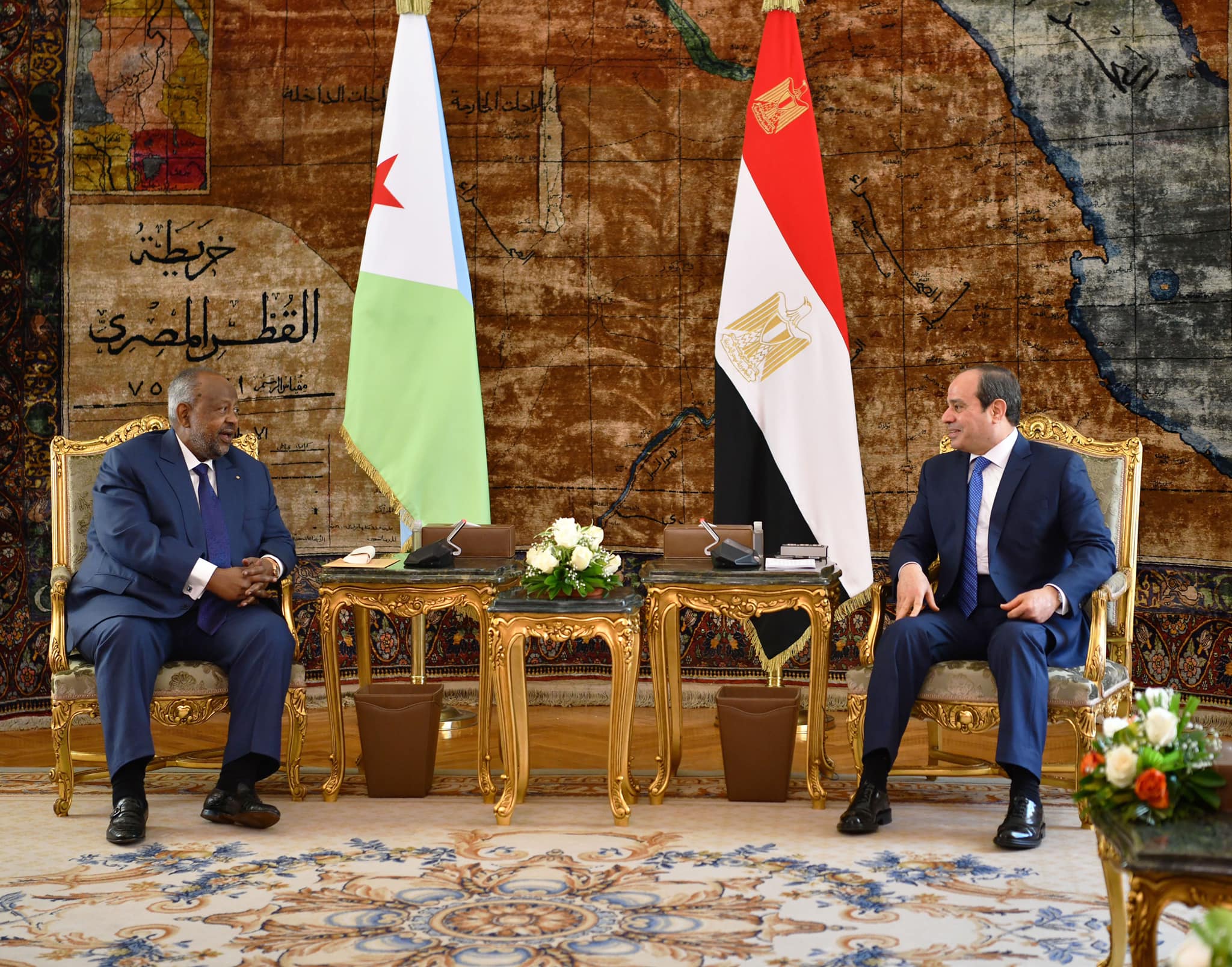 الرئيس المصري ونظيره الجيبوتي في تحرك مصري نحو جيبوتي