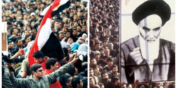ثورة إيران 1979 وثورة يناير 2011