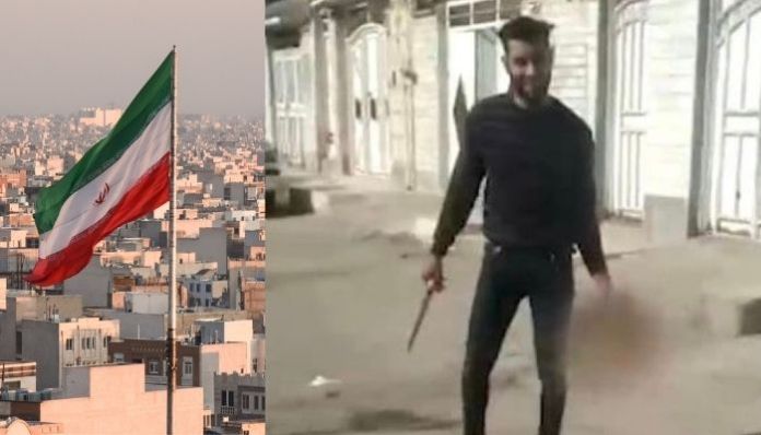 زوج إيراني يقتل زوجته ويتجول برأس زوجته في الشارع