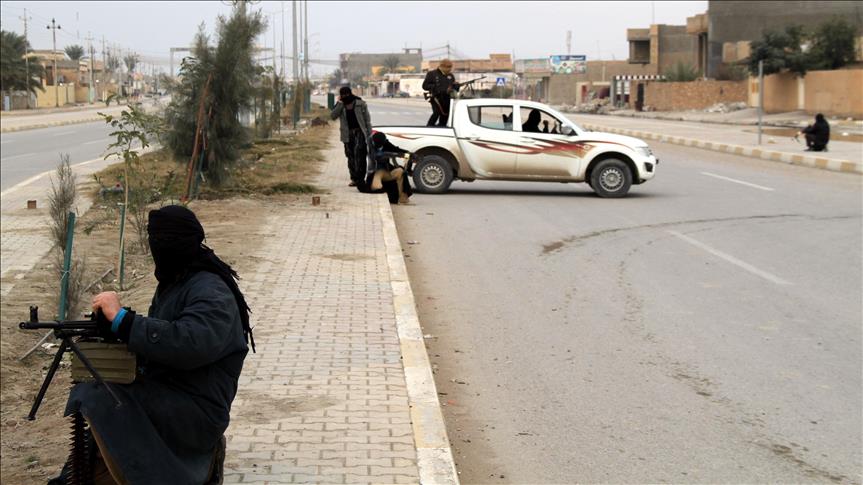 مقاتلوا داعش في الموصل العراقية