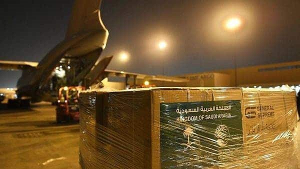 وصول أول طائرة سعودية محملة بالمساعدات إلى سوريا (وكالات)