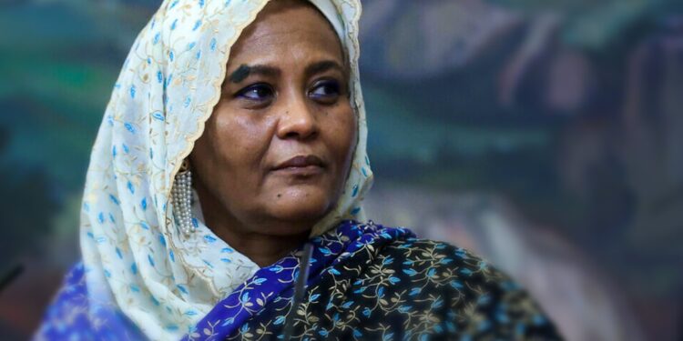 الدكتورة مريم الصادق المهدي وزيرة الخارجية بالحكومة السودانية السابقة