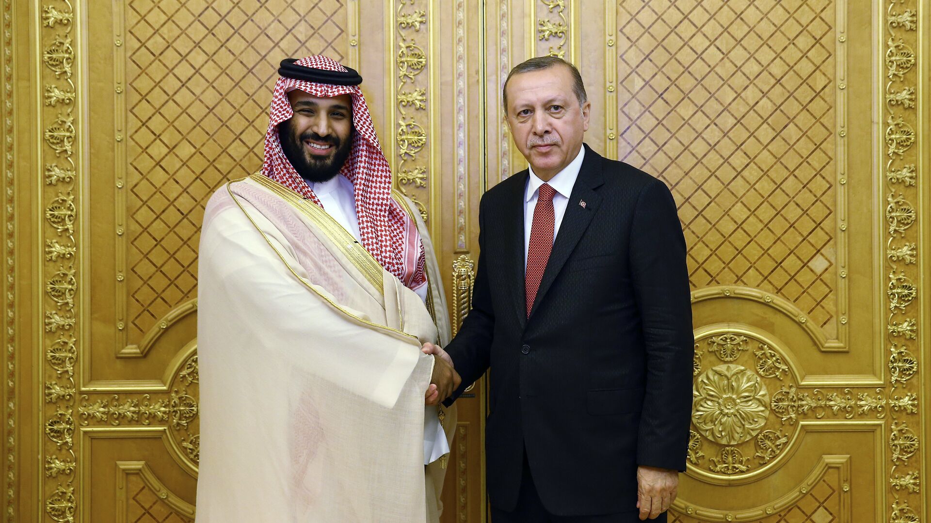 أردوغان وولي عهد السعودية محمد بن سلمان