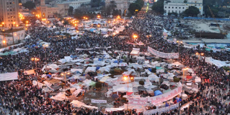 ميدان التحرير بناير 2011
