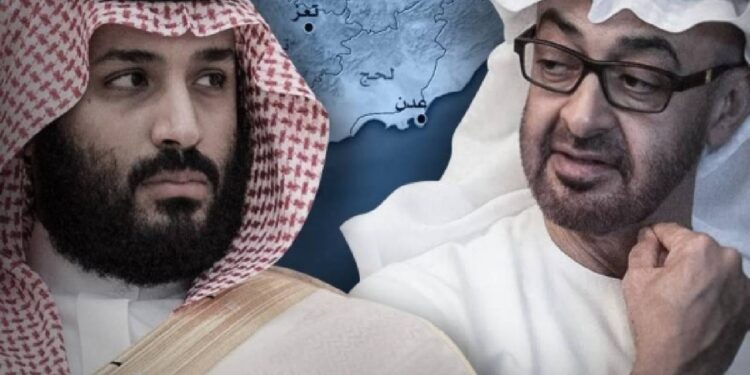 هناك جفوة واضحة بين الأمير السعودي ورئيس الإمارات.. الأمير والشيخ ابتعدا عن أحداث بعضهما البعض عن قصد (وكالات)