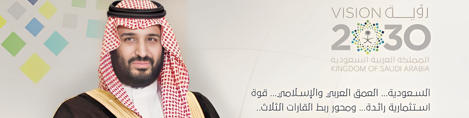 محمد بن سلمان يتصدر دعاية "رؤية 2030"