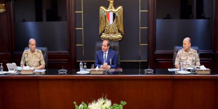 الرئيس عبد الفتاح السيسي يترأس اجتماع المجلس الأعلى للقوات المسلحة- الاثنين 17 أبريل/ نيسان 2023