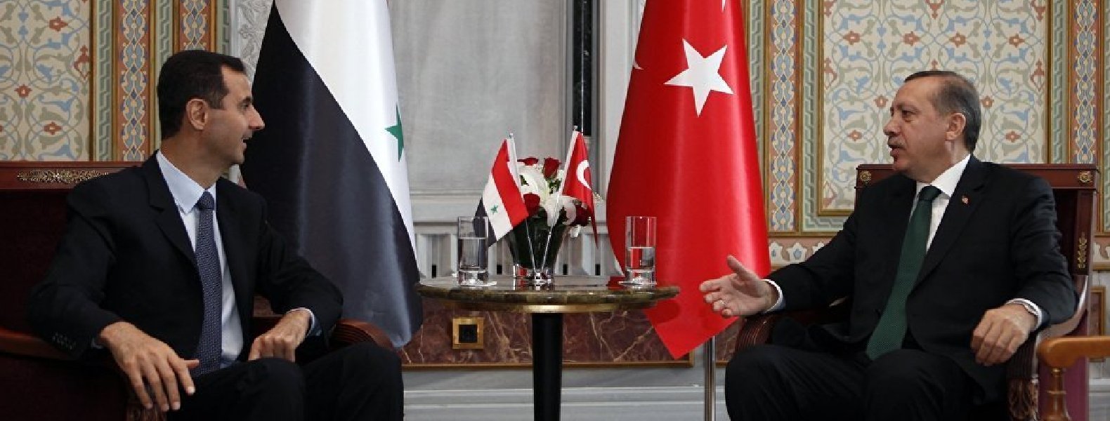 الرئيسان التركي رجب طيب أردوغان والسوري بشار الأسد (وكالات)