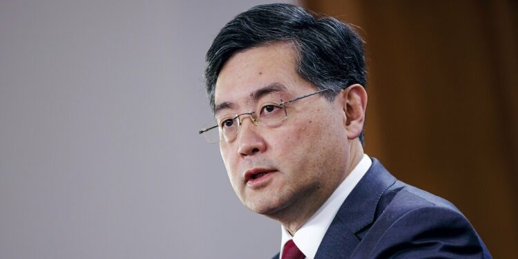 وزير الخارجية الصيني المعفى من منصبه تشين جانج