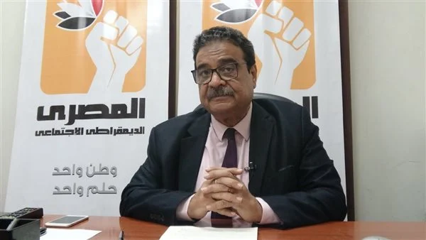 فريد زهران أمين الإعلام المركزي بالحزب المصري الدايمقراطي الاجتماعي