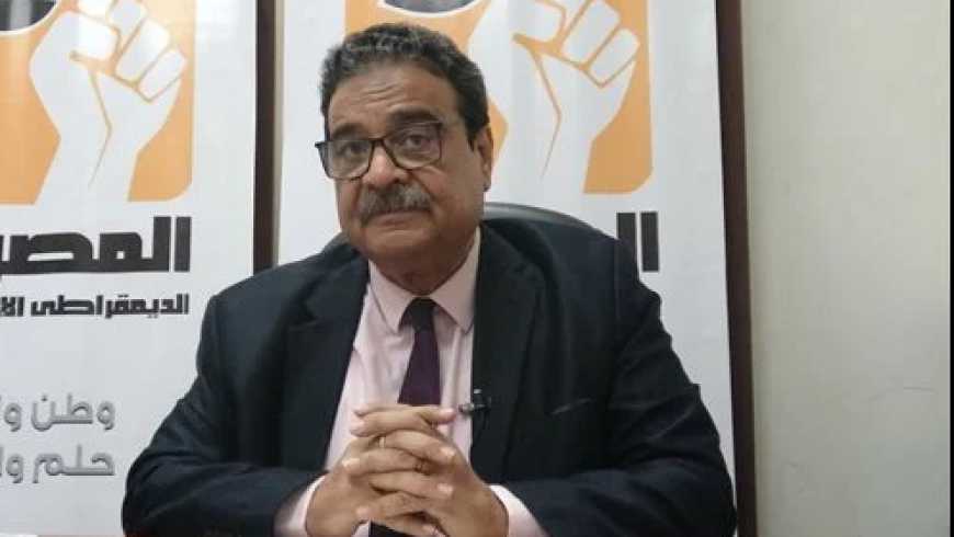 فريد زهران رئيس حزب المصري الديمقراطي والمرشح الرئاسي المحتمل