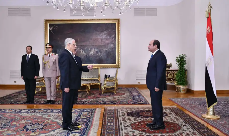 الرئيس السيسي يشهد حلف اليمين للمستشار محمد شوقي عياد نائبًا عامًا