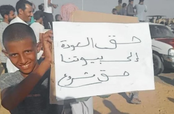 فض تجمعات لقبائل شمال سيناء تطالب بالعودة لأراضيهم واعتقال عددًا منهم