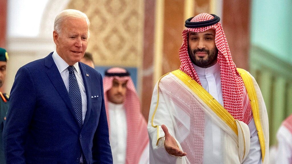 الرئيس الأمريكي جو بايدن و ولي العهد السعودي محمد بن سلمان