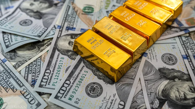 ارتفاع الذهب بسبب تراجع الدولار