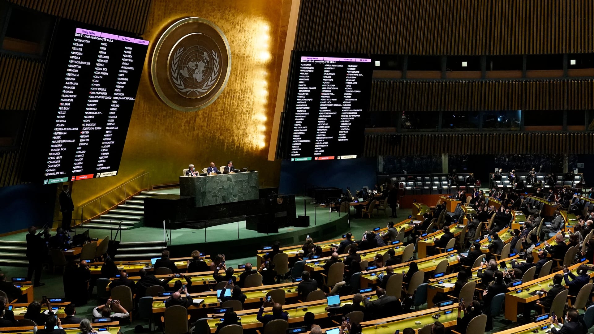 الجمعية العامة للأمم المتحدة 